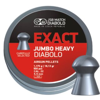 JSB Exact Jumbo Heavy .22; Ø5,52mm; 500 Stück